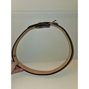 All Leather Brown Badic Belt Size 36